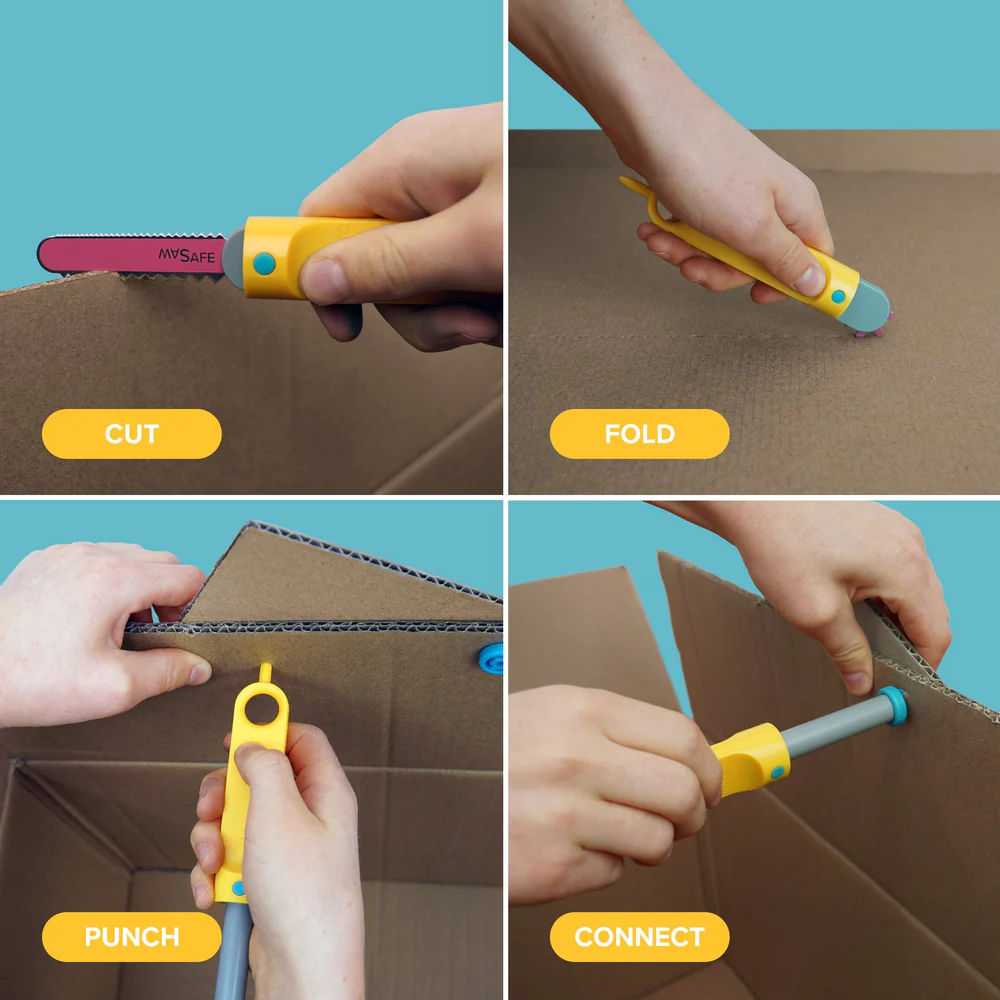 How to Use & Create with Makedo Tools