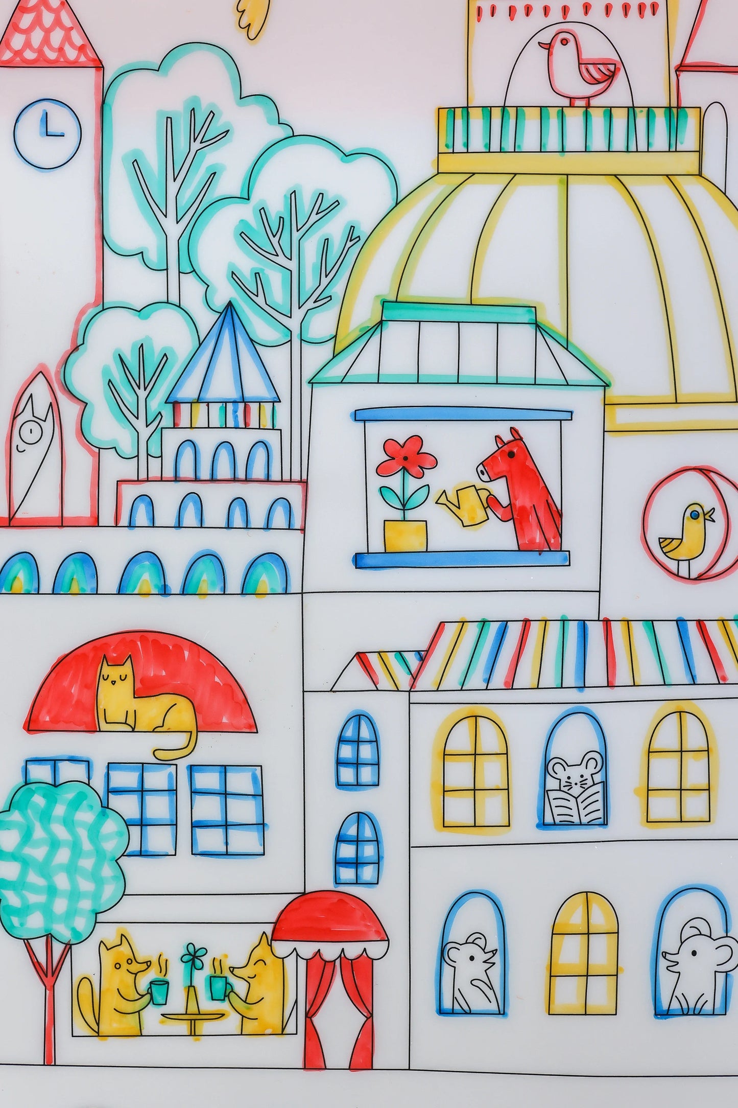 Scribble Mat Pens