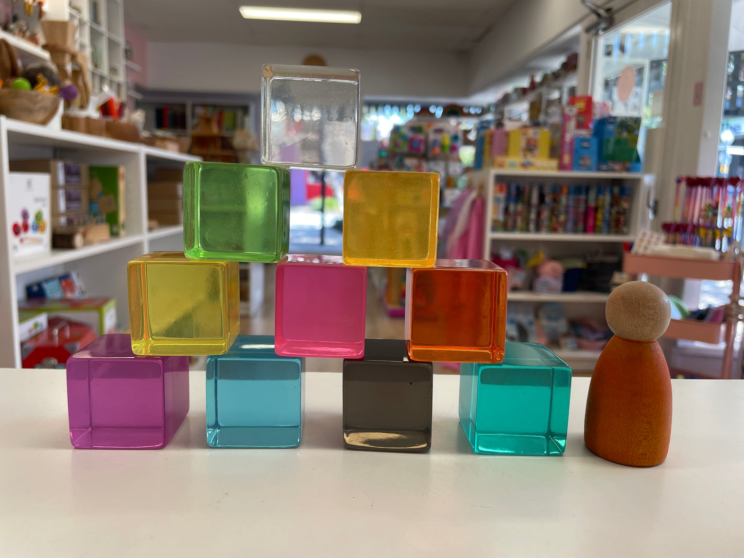 Papoose Phatt Lucite Cubes 10pcs