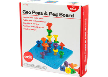 Geo Pegs and Peg Board