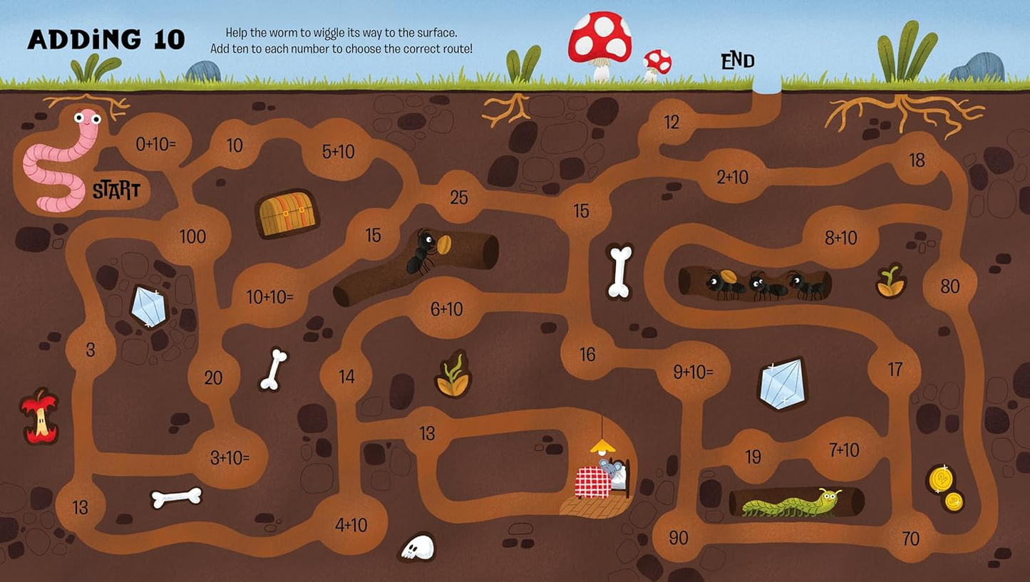 Amazing Maths Mazes - Adding And Subtracting