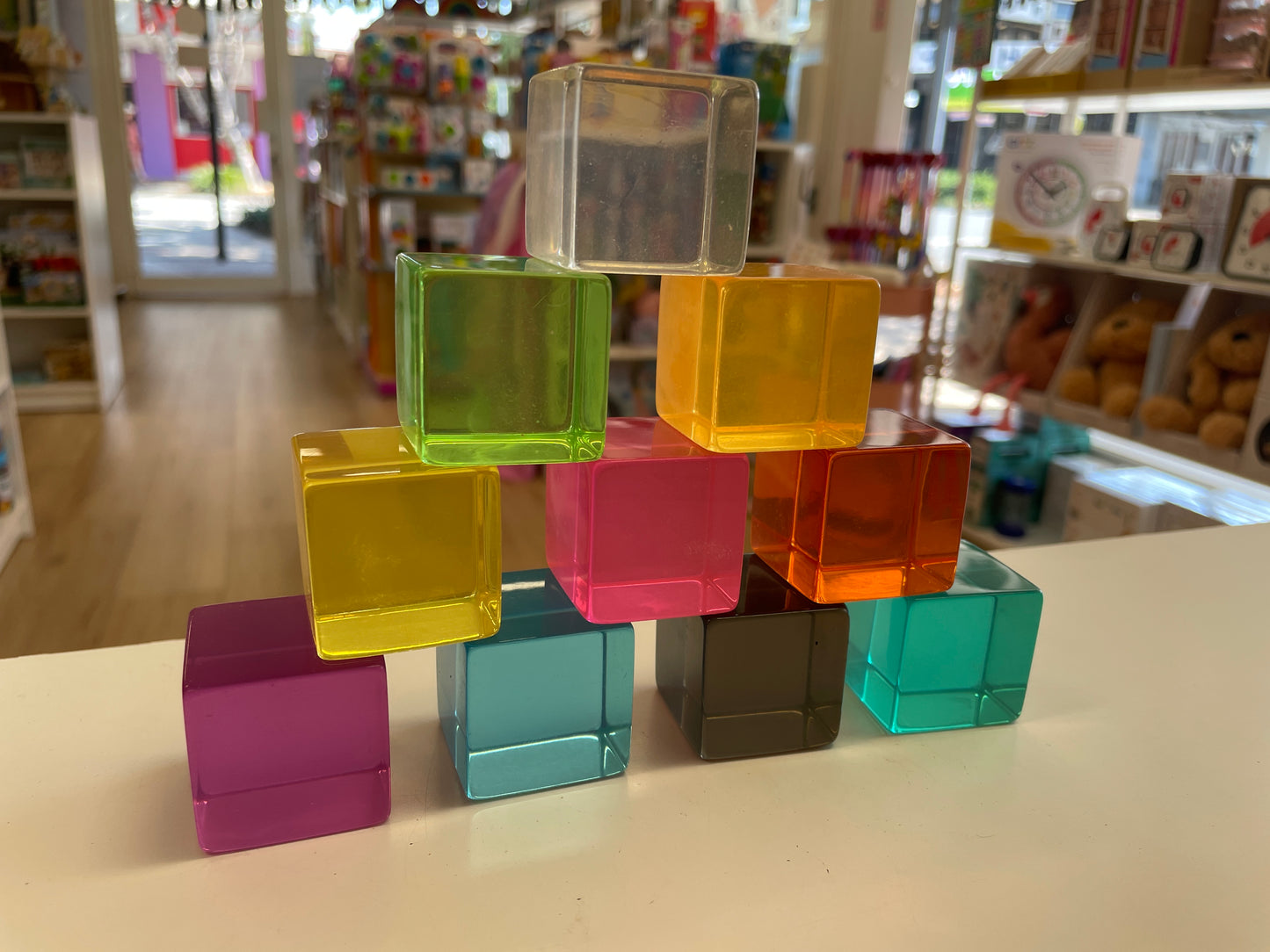 Papoose Phatt Lucite Cubes 10pcs