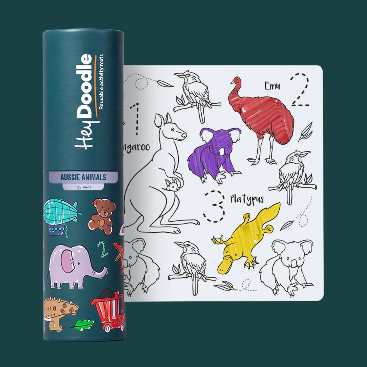 MINI - Colouring and Doodle Mat