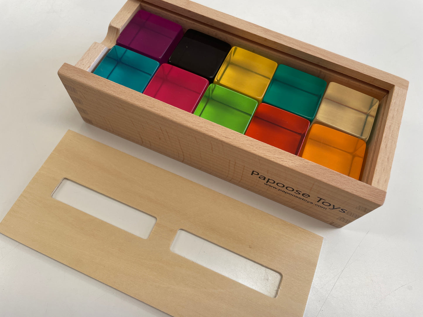 Papoose Phatt Lucite Cubes 10pcs