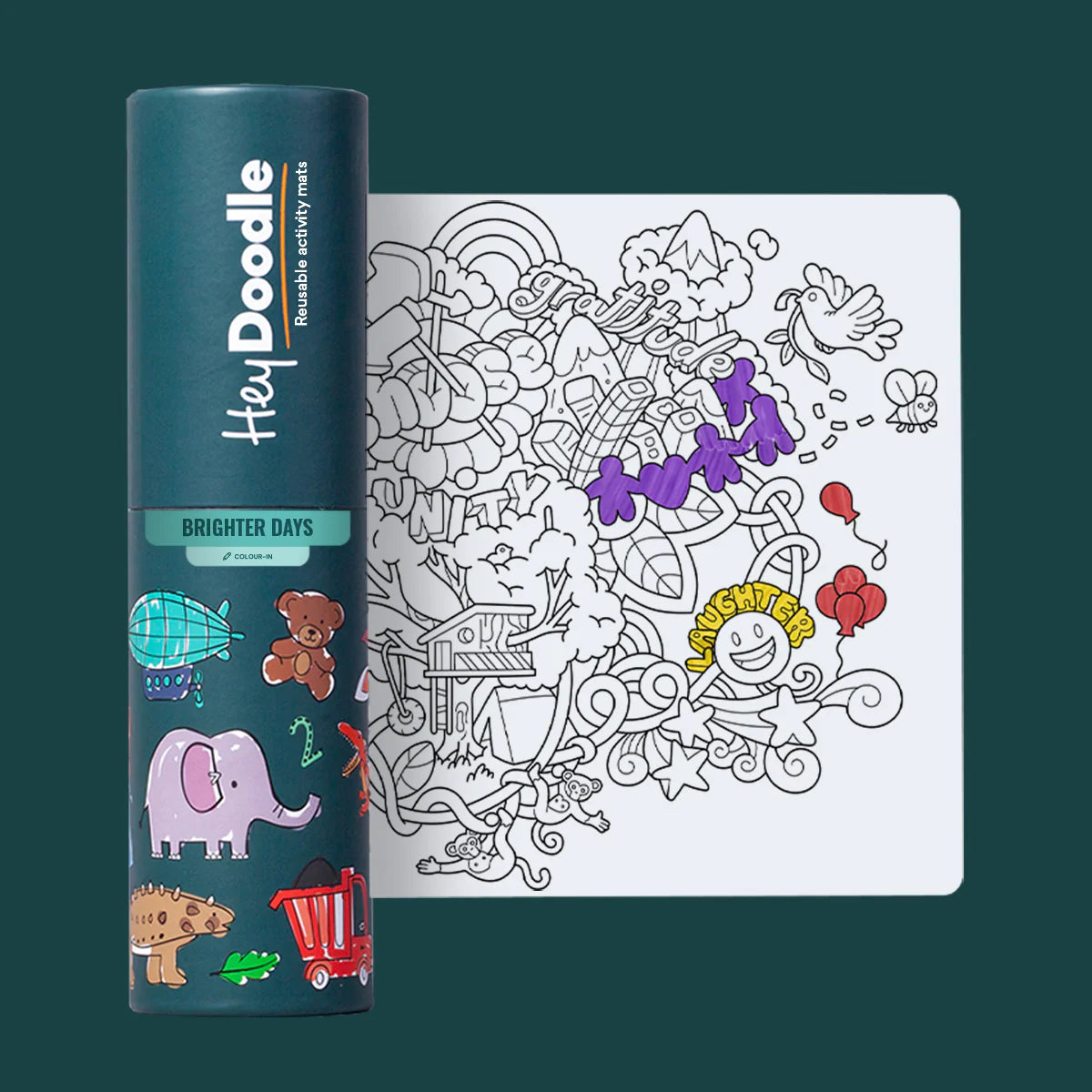 MINI - Colouring and Doodle Mat