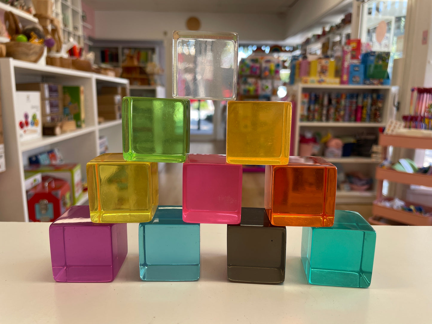Papoose Phatt Lucite Cubes 10pcs