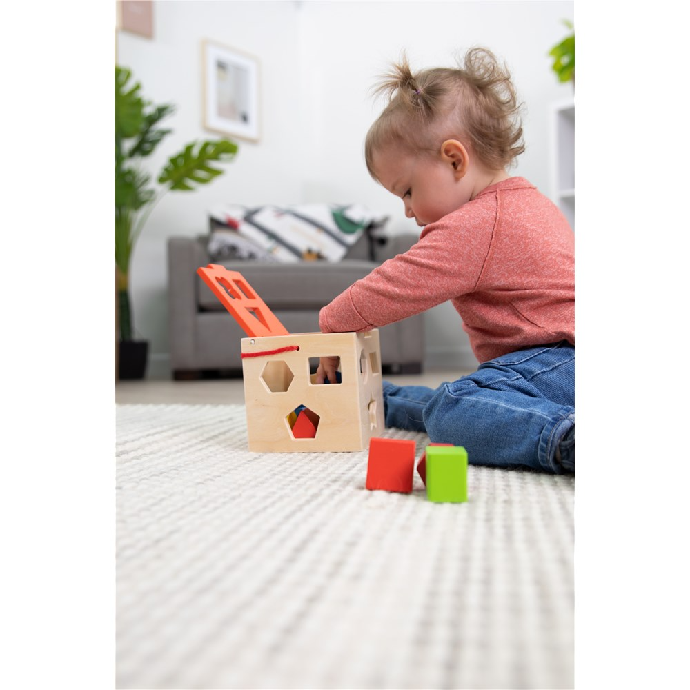 Take along store shape sorter