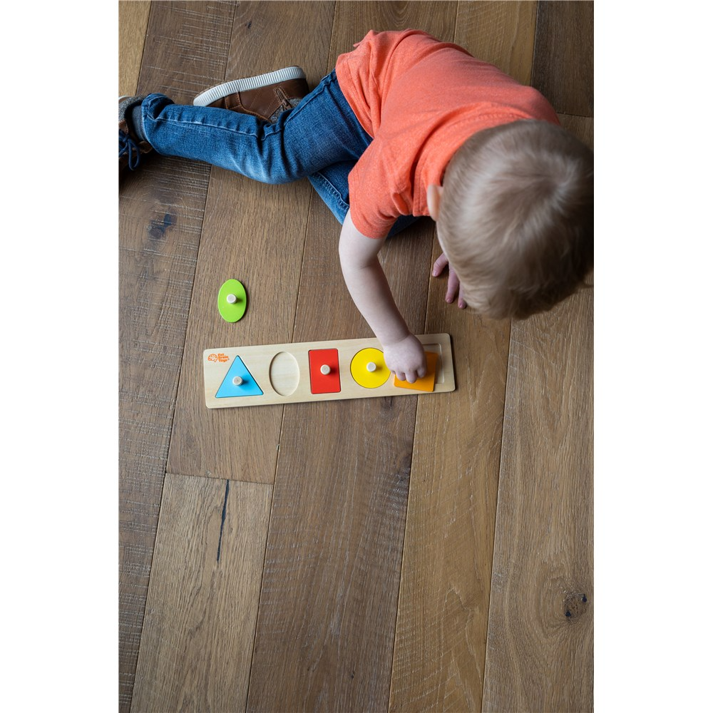 Let's Learn Shapes Wooden Puzzle – Little Toy Tribe