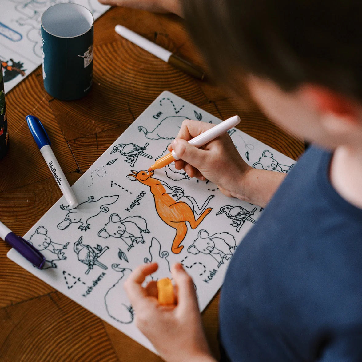 MINI - Colouring and Doodle Mat