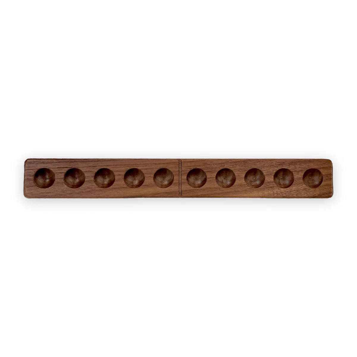 Ten Frame with Balls - Walnut