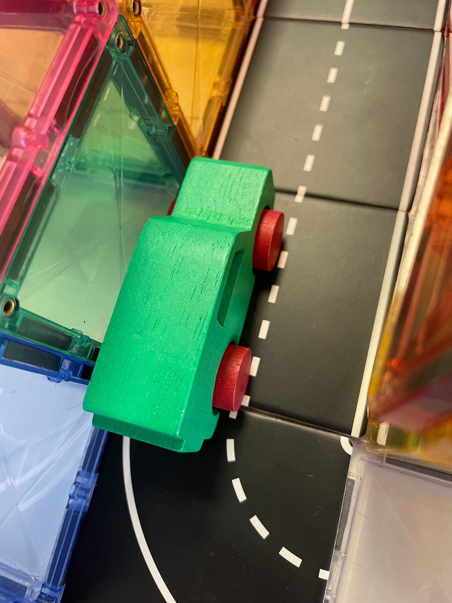 Magnetic Tile Topper - Road Pack