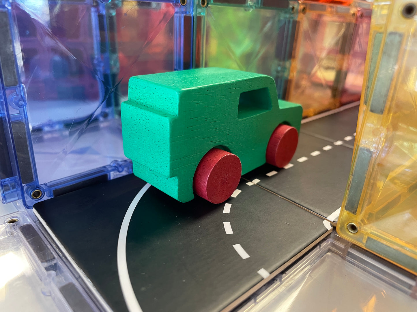 Magnetic Tile Topper - Road Pack