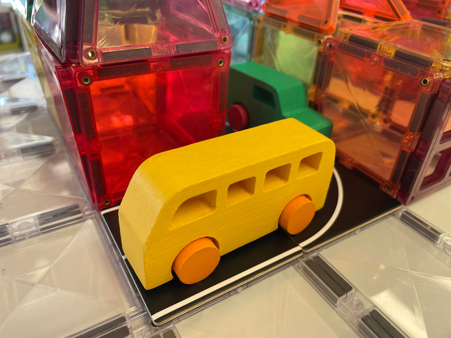 Magnetic Tile Topper - Road Pack