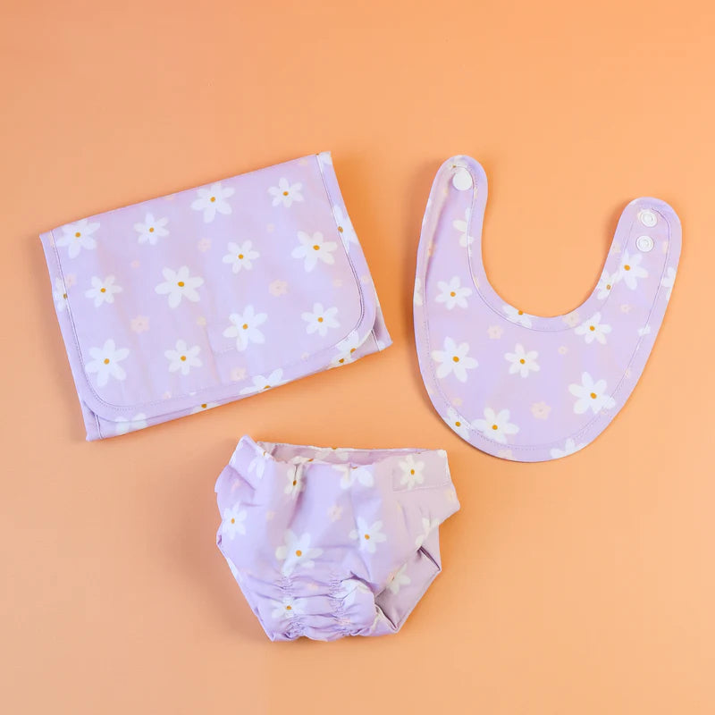Convertible Doll's Nappy Bag Set