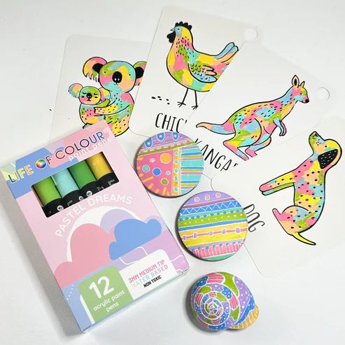Acrylic Paint Pens - 3mm Medium Tip