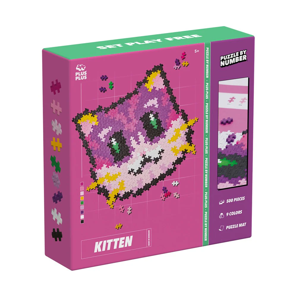 Plus Plus - Puzzle by Number