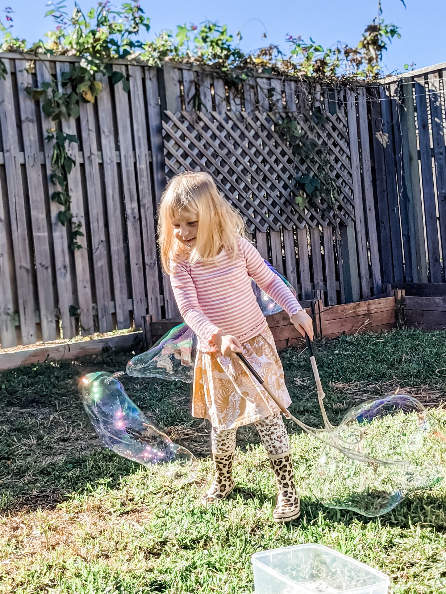 Giant Wand Bubble Kit