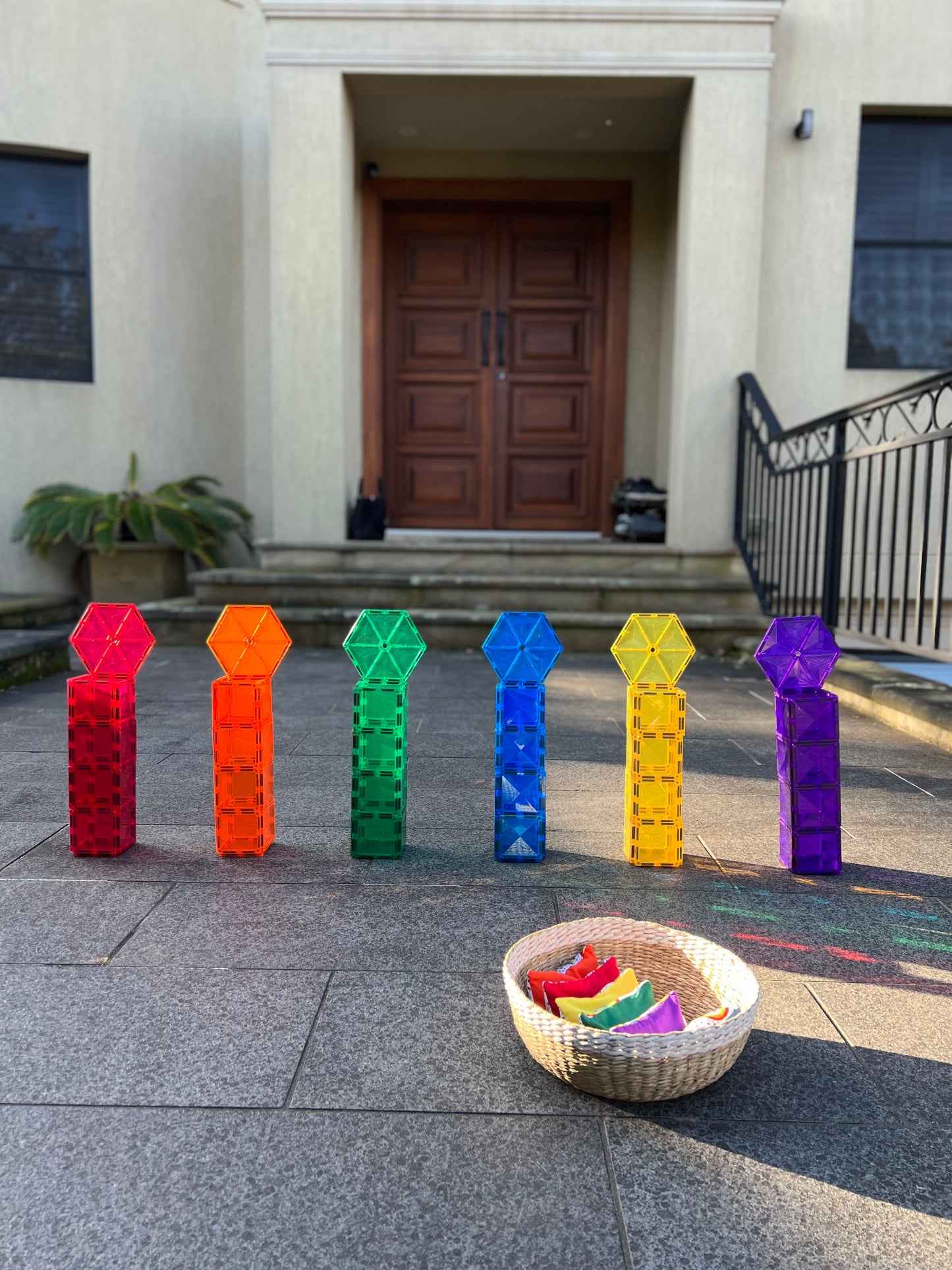 Rainbow Sandbags - Set of 6