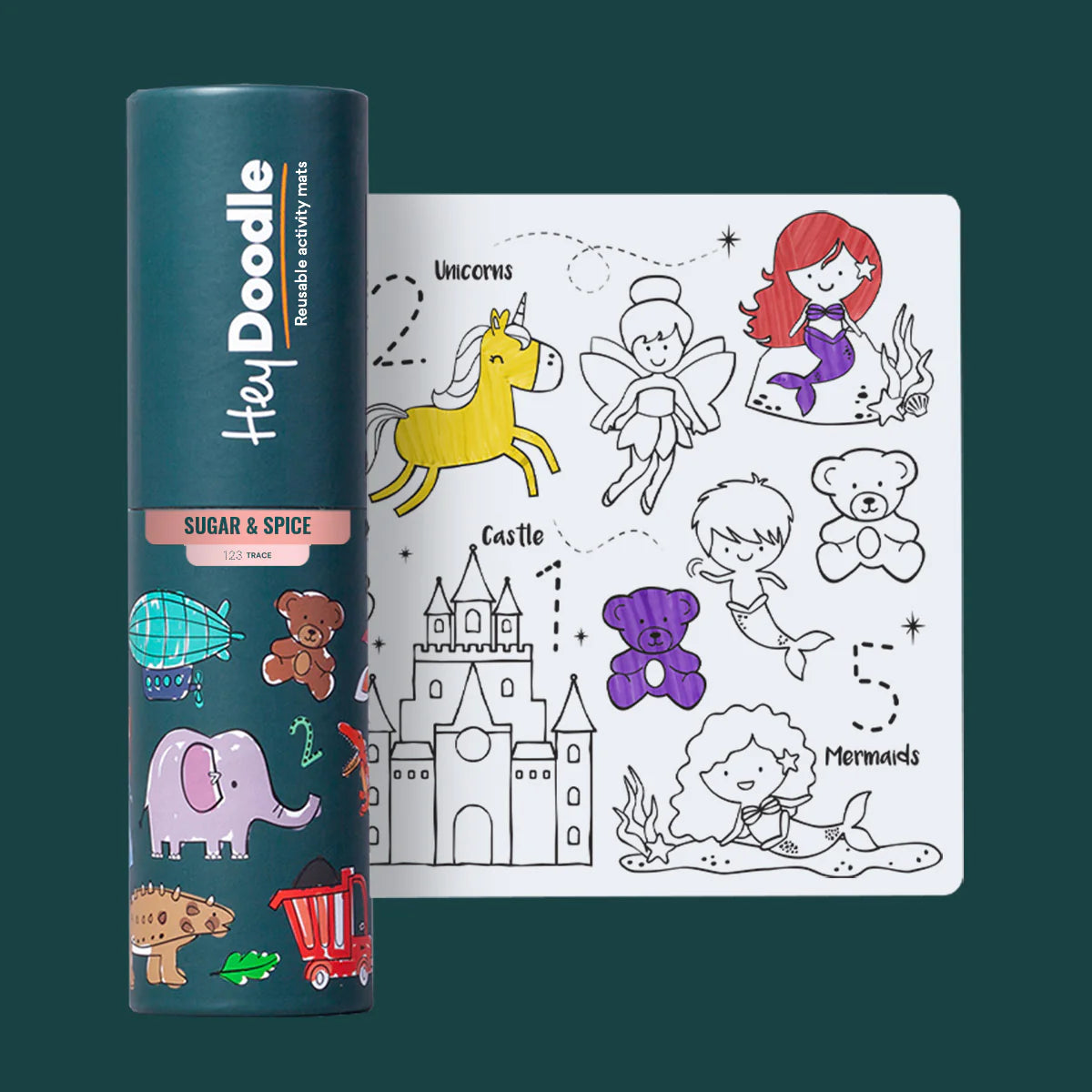 MINI - Colouring and Doodle Mat