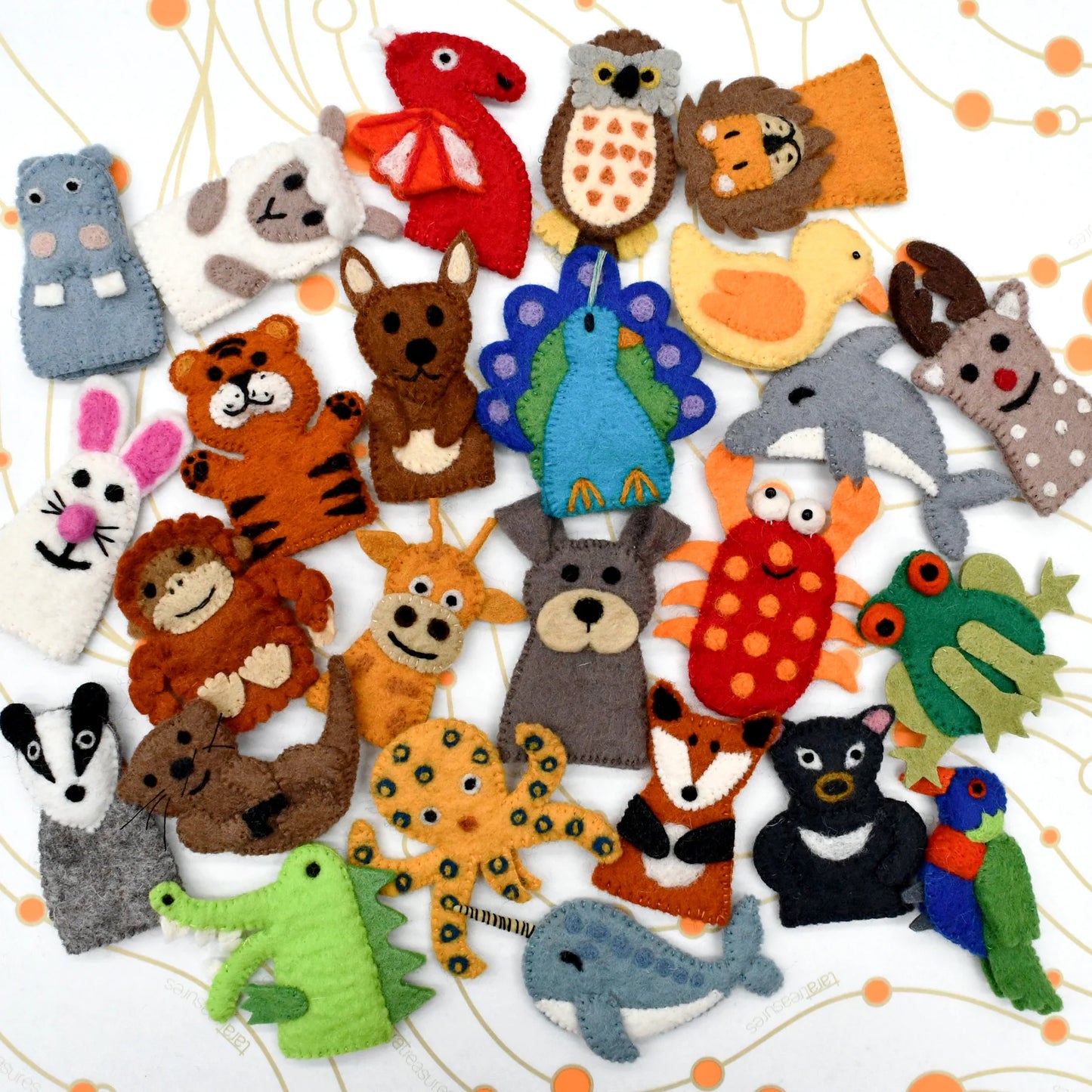 Individual Finger Puppets