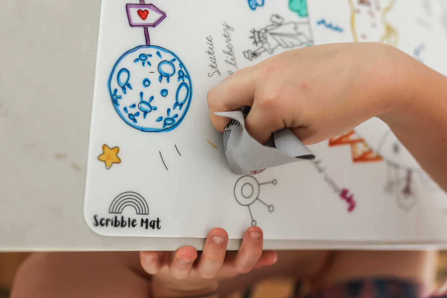 Scribble Mat - Custom Cleaning Cloth