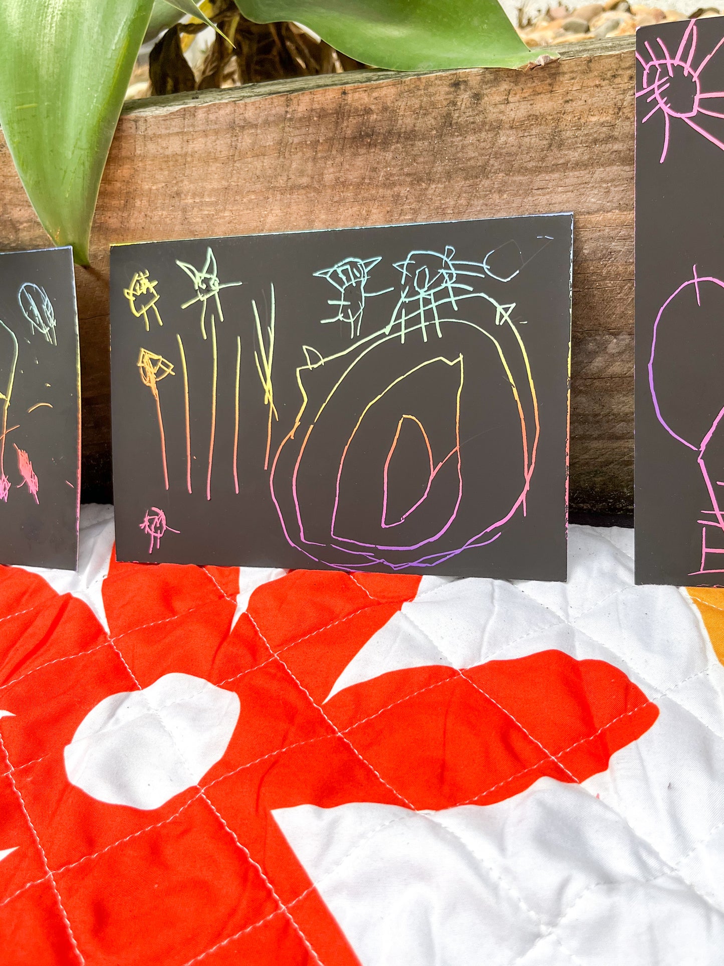 Rainbow Scratch Paper