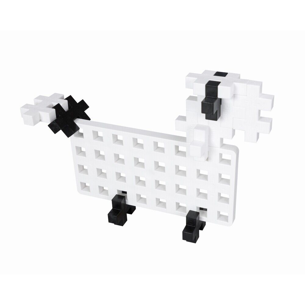 Plus Plus BIG - Base Plate Duo White and Green