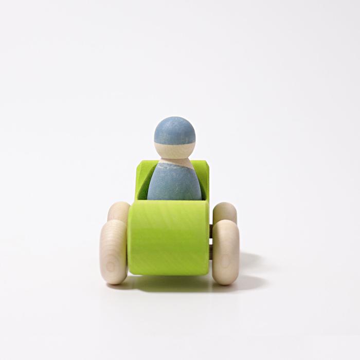 Grimm's Small Convertible Green Car  Little Toy Tribe