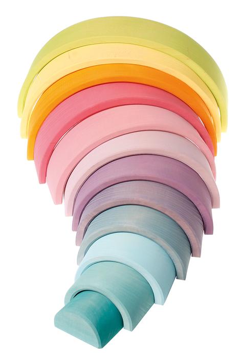 Grimm's 12pc Rainbow Friends Pastel Grimm's 12pc Rainbow Friends Pastel