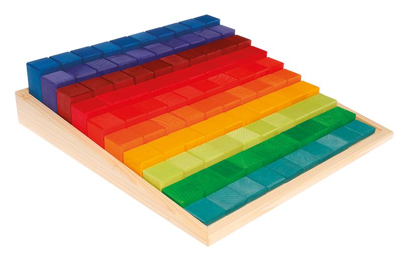 Grimm's Large Stepped Counting Blocks