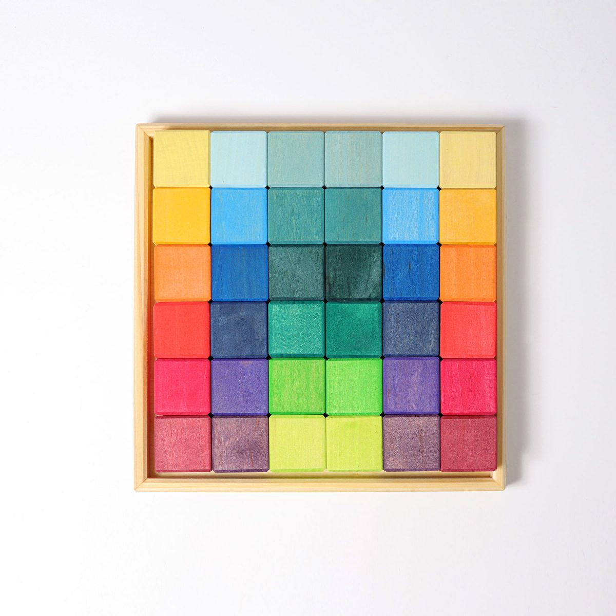 Grimm's Mosaic Rainbow 36 pieces