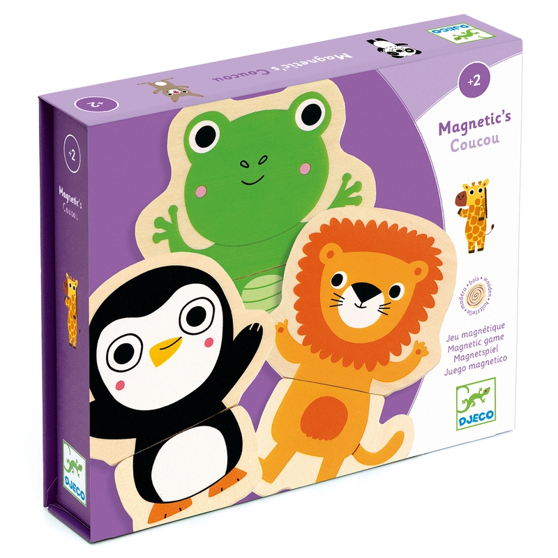 Wooden Magnetic Jungle Set Wooden Magnetic Jungle Set