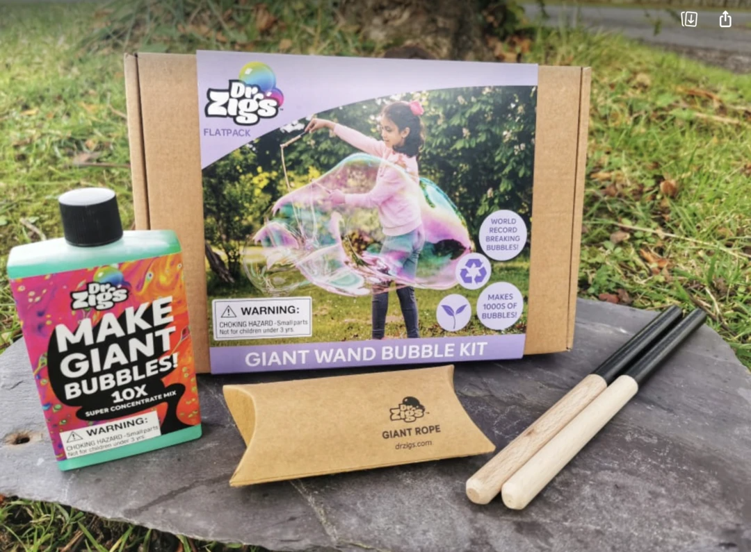 Giant Wand Bubble Kit