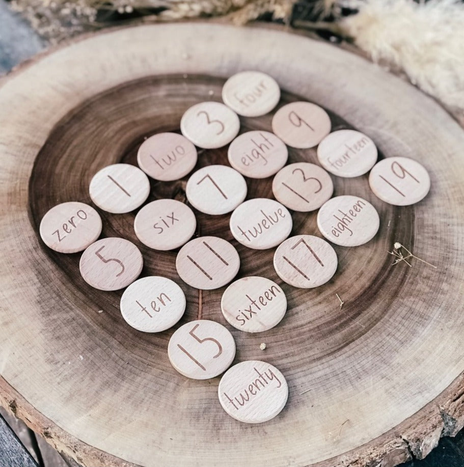 Elle Collective _ NumberDots on Log_ Little Toy Tribe