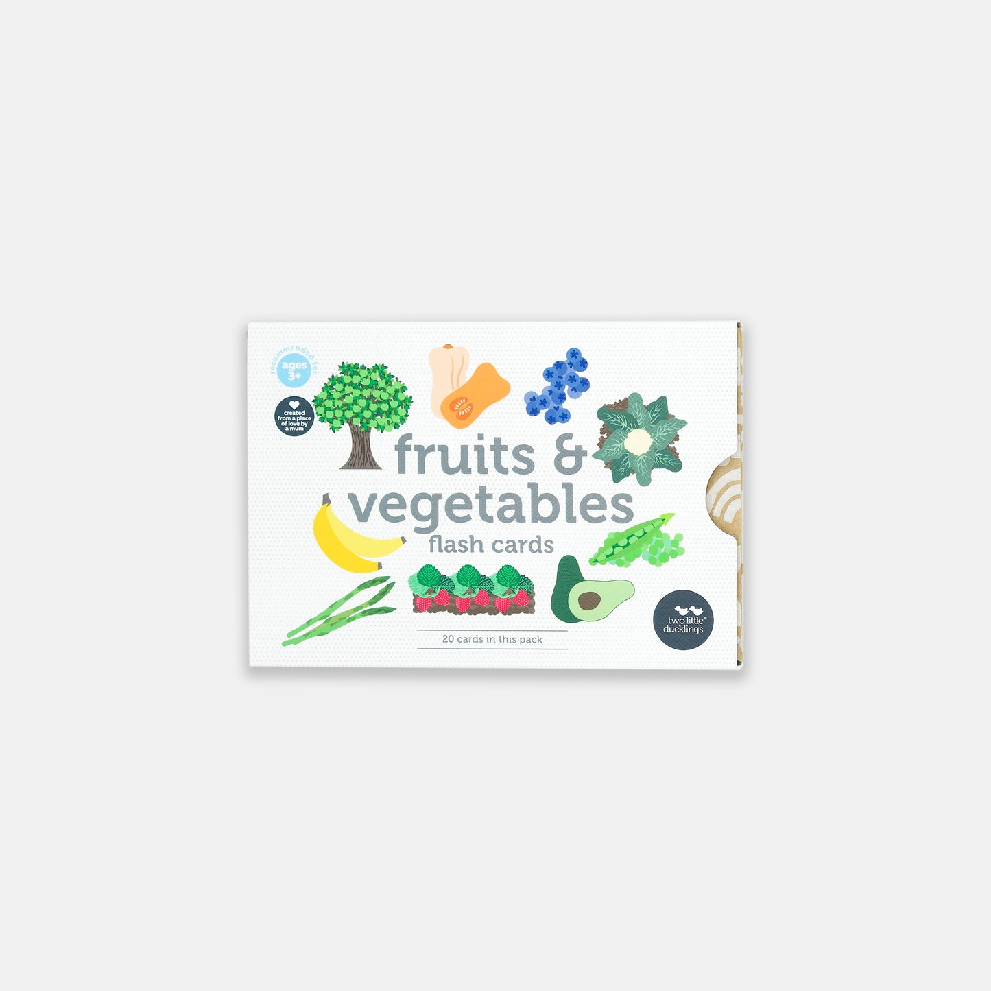 Fruits and Vegetable Flash Cards