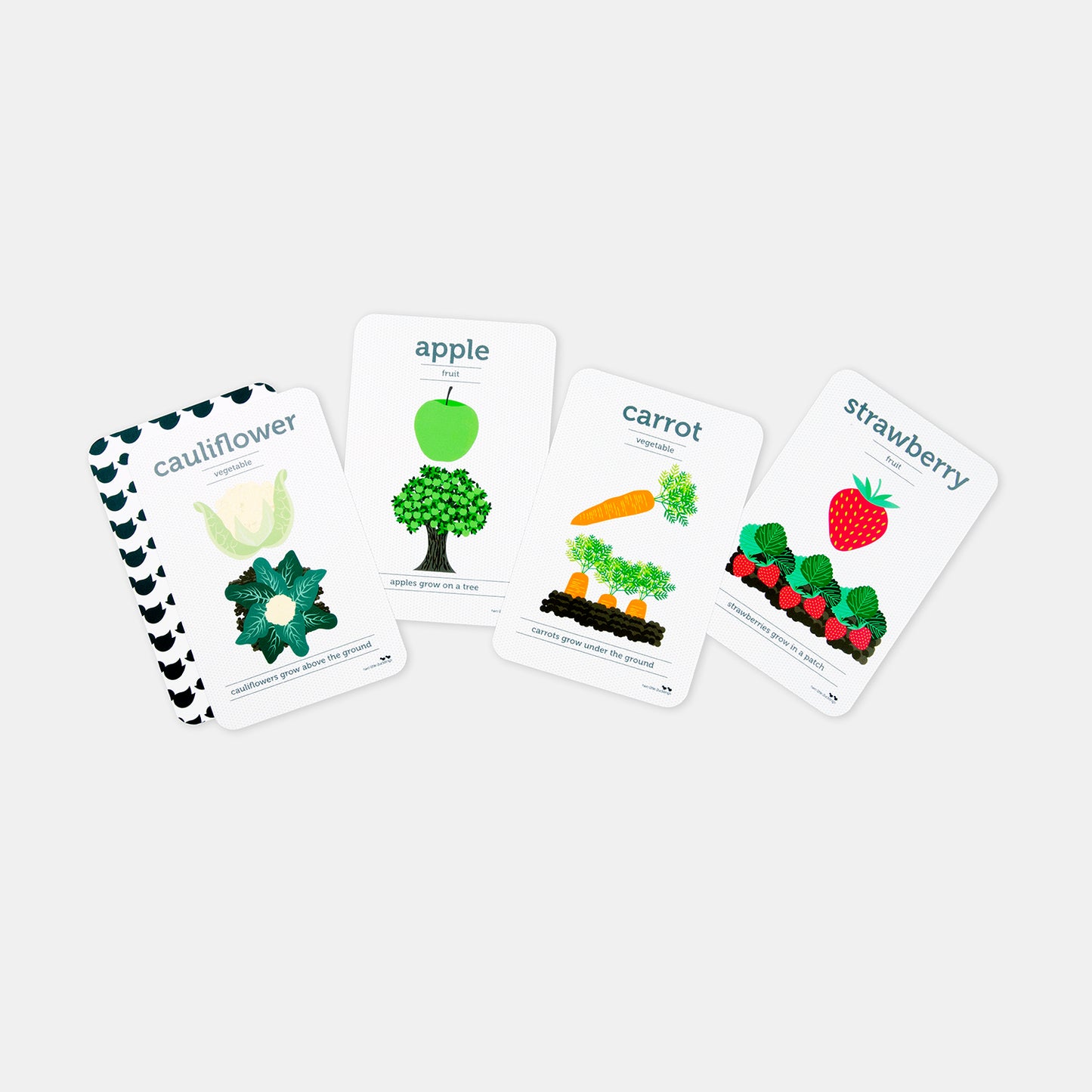 Fruits and Vegetable Flash Cards