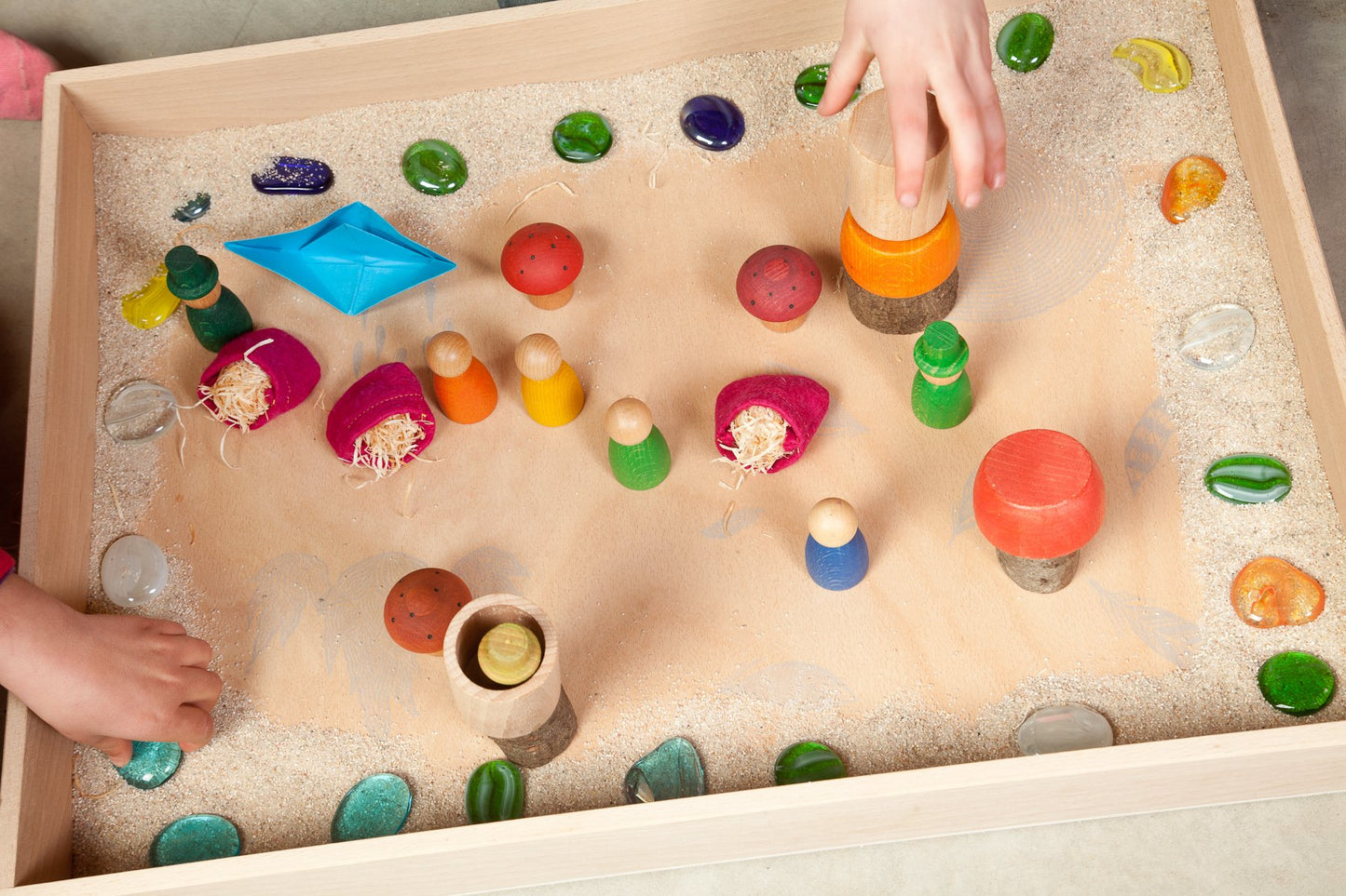 Grapat Natural Free Play Box Little Toy Tribe