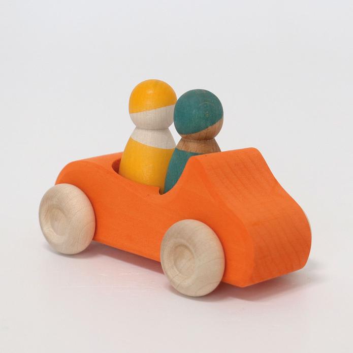 Grimm's Convertible Orange Car