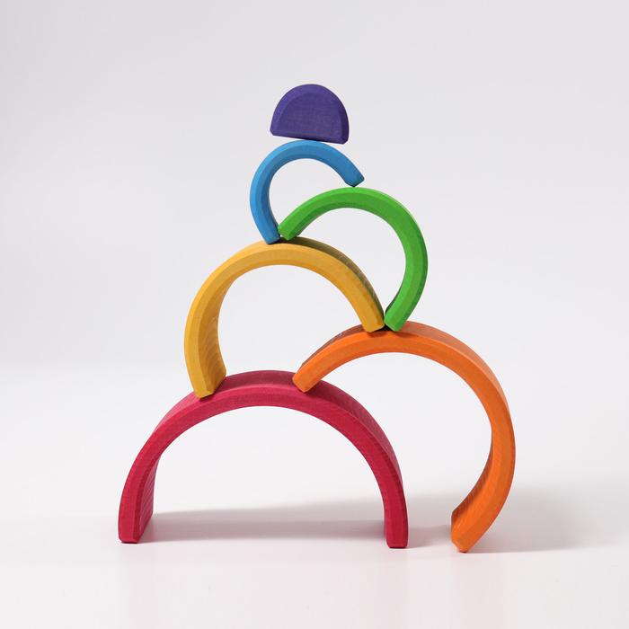 Grimm's Medium Rainbow 6 Pieces Little Toy Tribe