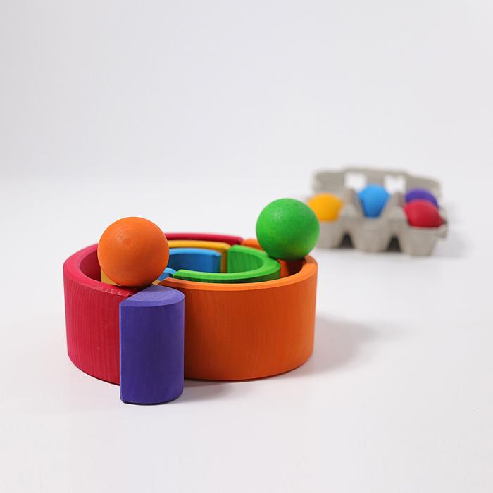 Grimm's Medium Rainbow 6 Pieces Little Toy Tribe