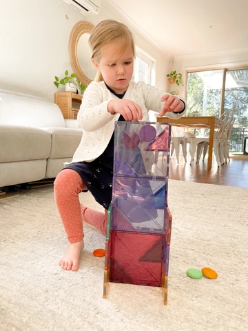 Pastel Connetix Tiles - 202 Piece Mega Pack