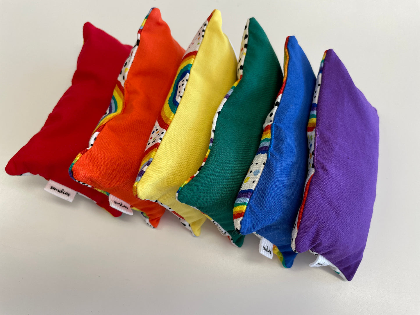 Rainbow Sandbags - Set of 6