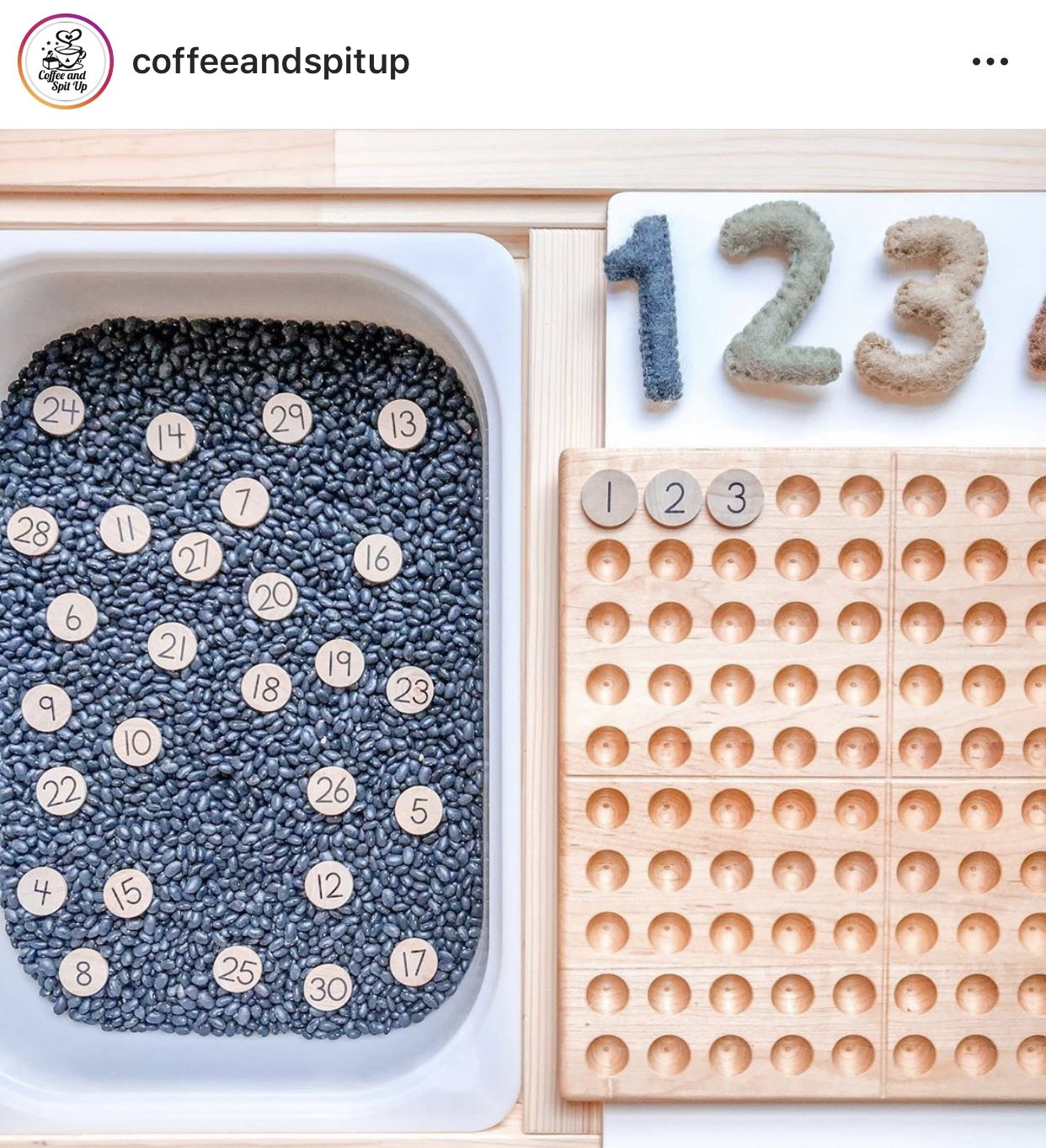 Hundreds Board with Wood Balls