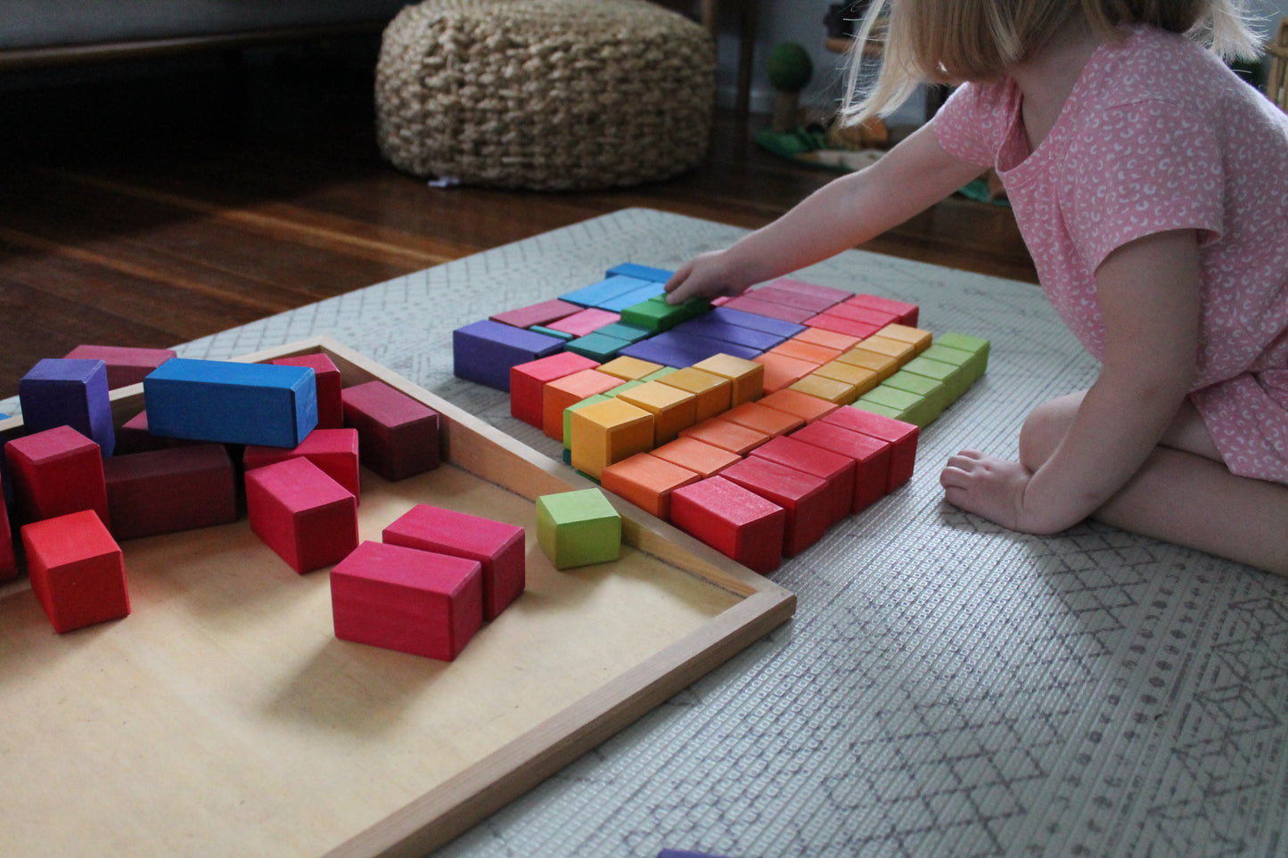 Grimm's Large Stepped Counting Blocks