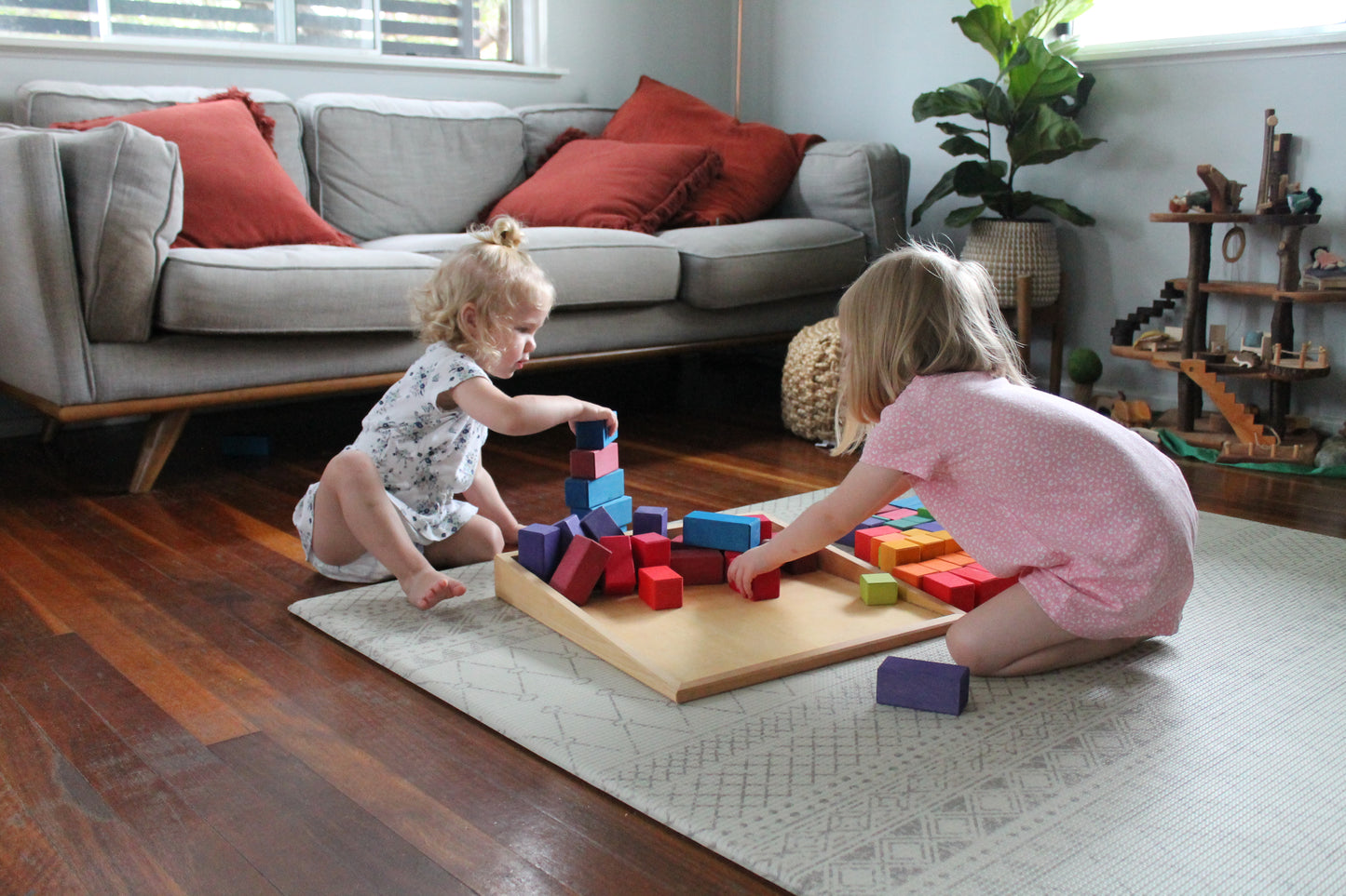 Grimm's Large Stepped Counting Blocks