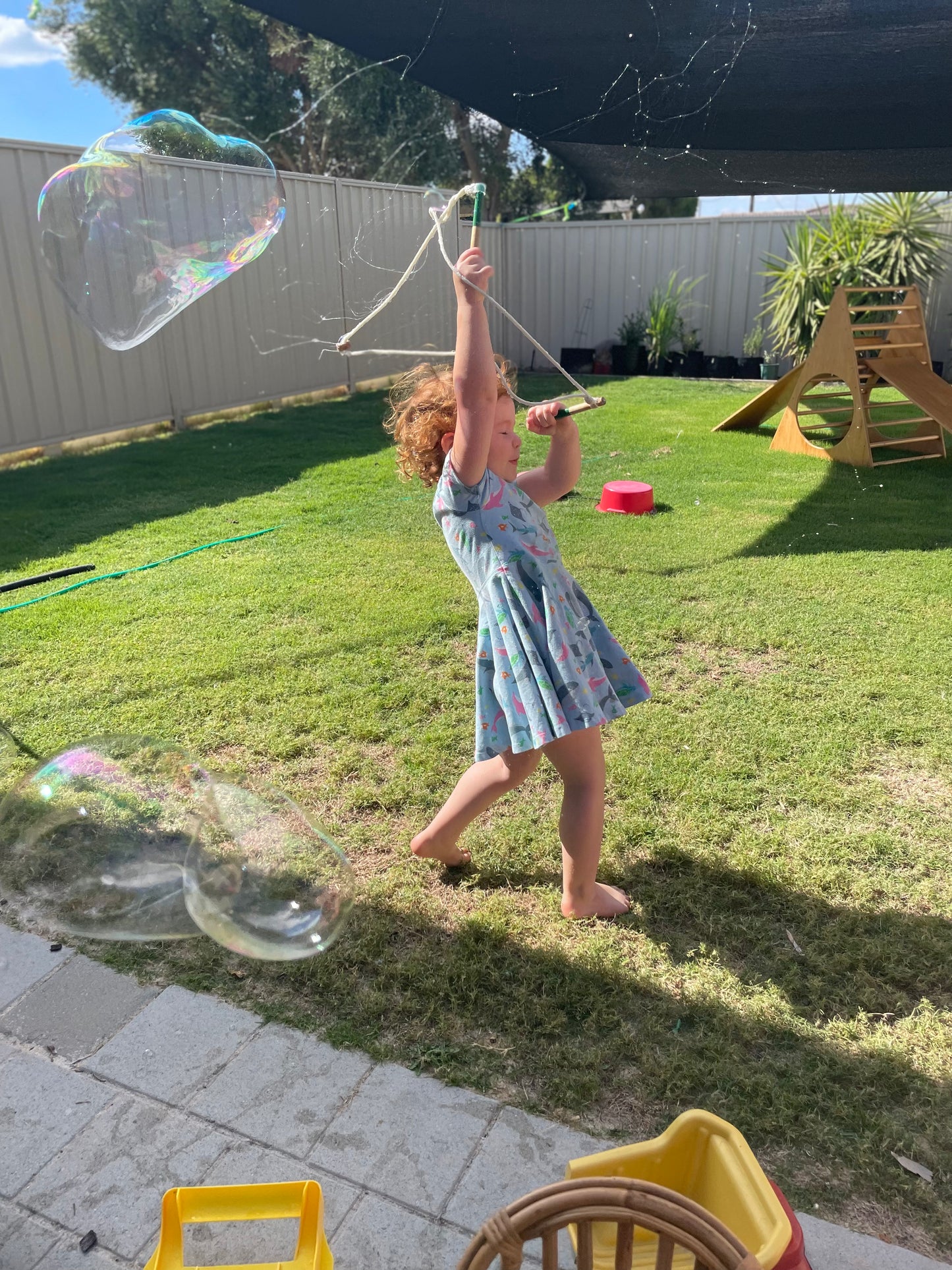 Giant Wand Bubble Kit