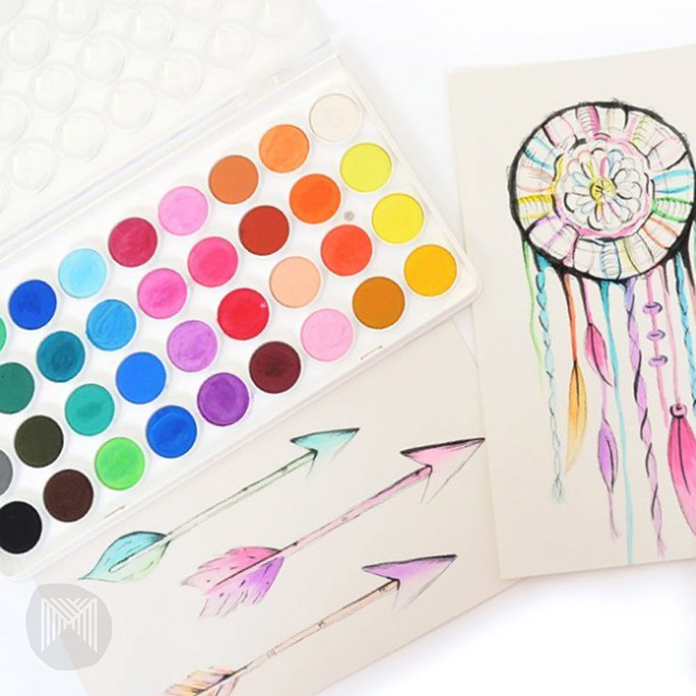 Micador Watercolour 36 Disk - Little Toy Tribe