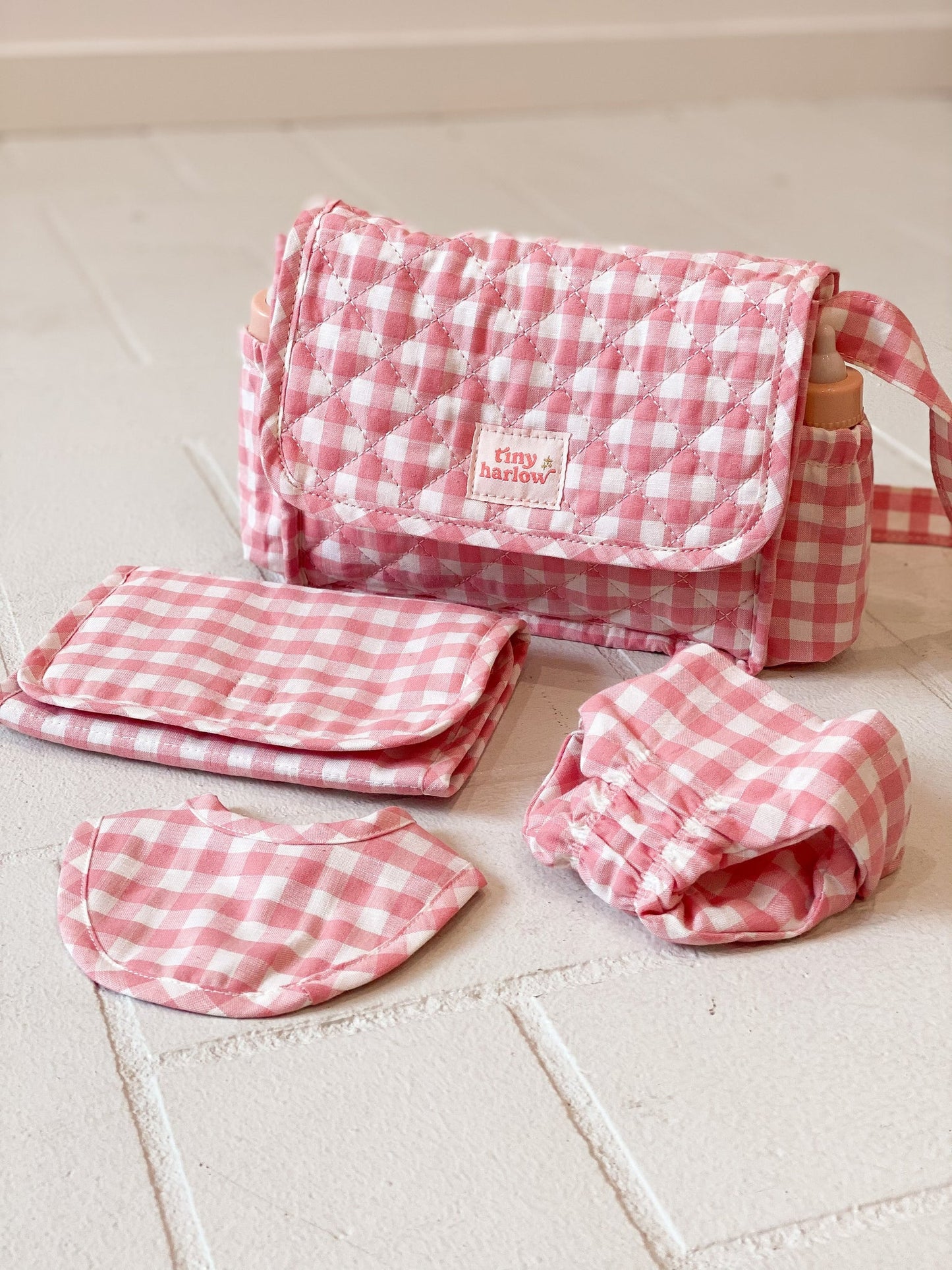 Convertible Doll's Nappy Bag Set
