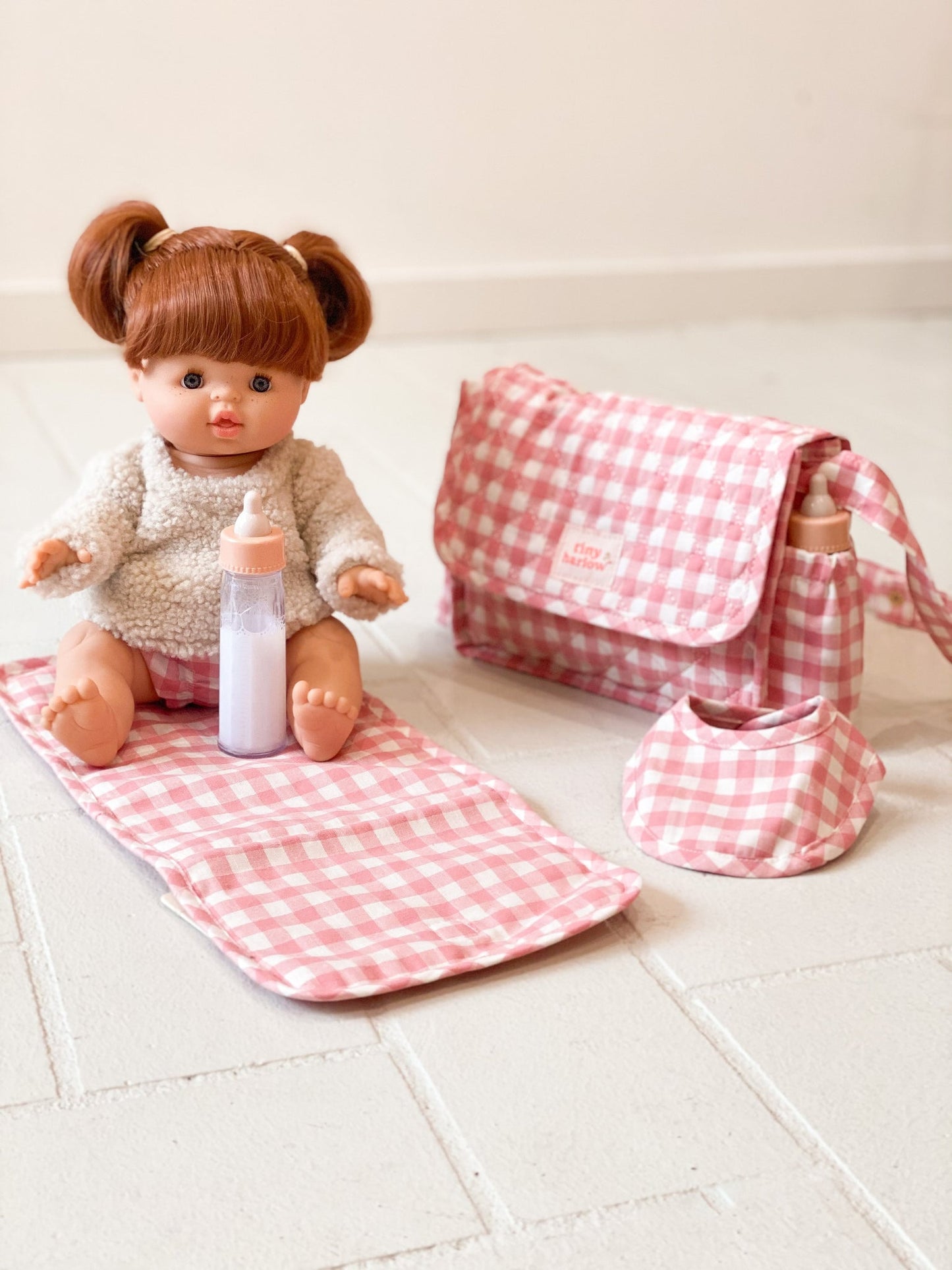 Convertible Doll's Nappy Bag Set