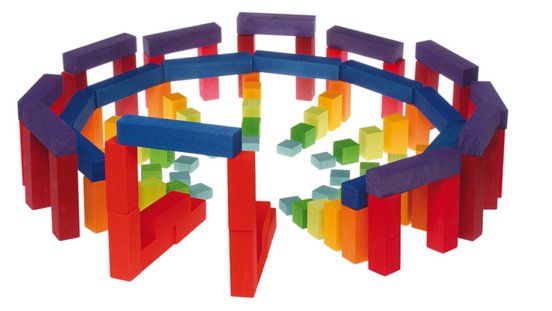 Grimm's Small Stepped Counting Blocks